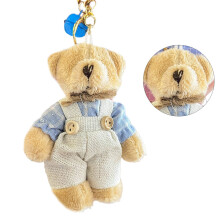 Cute Toy Plsuh Bear Stuffed Animal Soft-blue striped bear bo