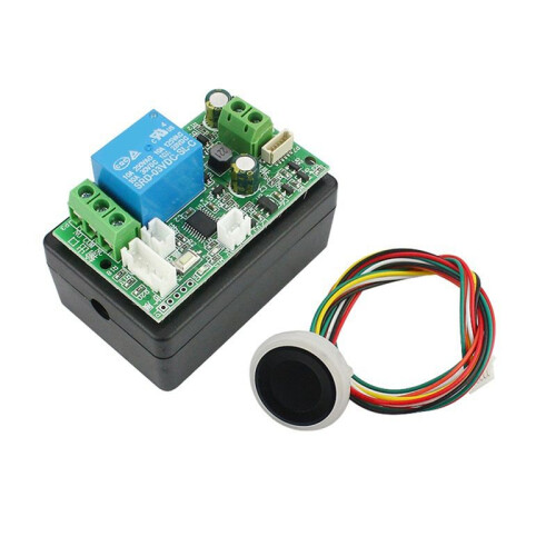 Access Control Fingerprint Control Board 7-30V Fingerprint Identification Module DIY Relay Door Lock Controller, S3