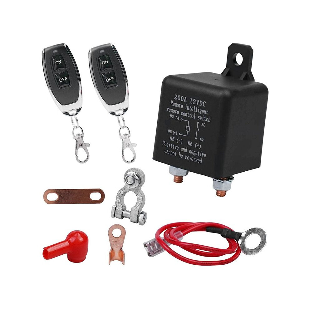 Remote Battery Disconnect Switch, Wireless Control 4852351758989