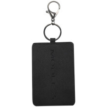 Key Card Holder For Model 3, Anti-Dust Light Leather With Keychain For Model 3 Accessories Black