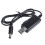 USB Boost Cable 5V Step  to 9V 12V Adjustable Voltage Converter 1A Step- Volt Transformer  Power Regulator with  and LED Voltmeter Display 6
