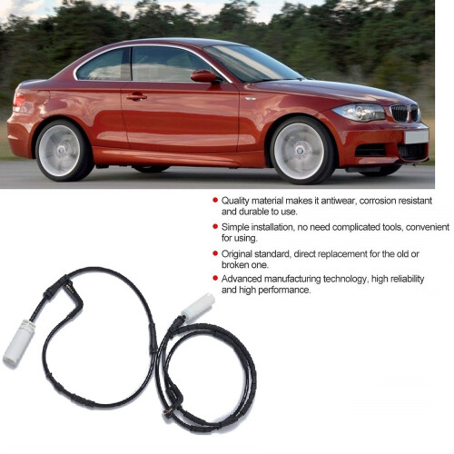 BromsbeläGgsslitagesensor Fram och Bak för  E90 E91 E92 E93 1 3-Serie 34356789439 34356789445 2