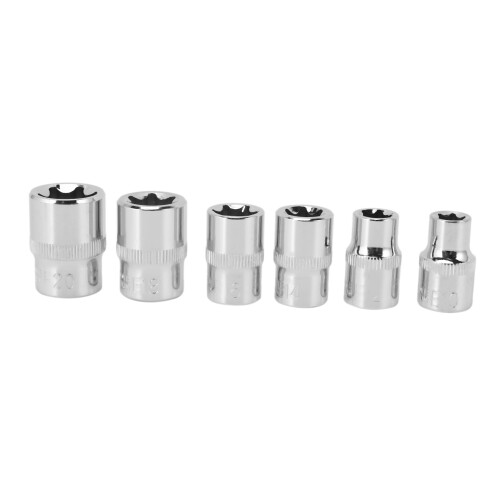 11Pc Hon E Torx Star Socket Set Rail E4 - E20 External Star Torque Socket Set 1