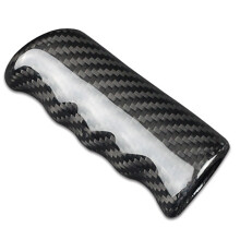 Car Carbon Fiber Handbrake Cover Grip Handle Lever Brake Handle Cover for G Class W463 W464 G500 AMG G63