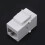 10Pcs RJ45 Connector  Jack Cat6 Extension Coupler Ethernet Network LAN Cat 6 Coupler Jacks Extend Adapter,White 8