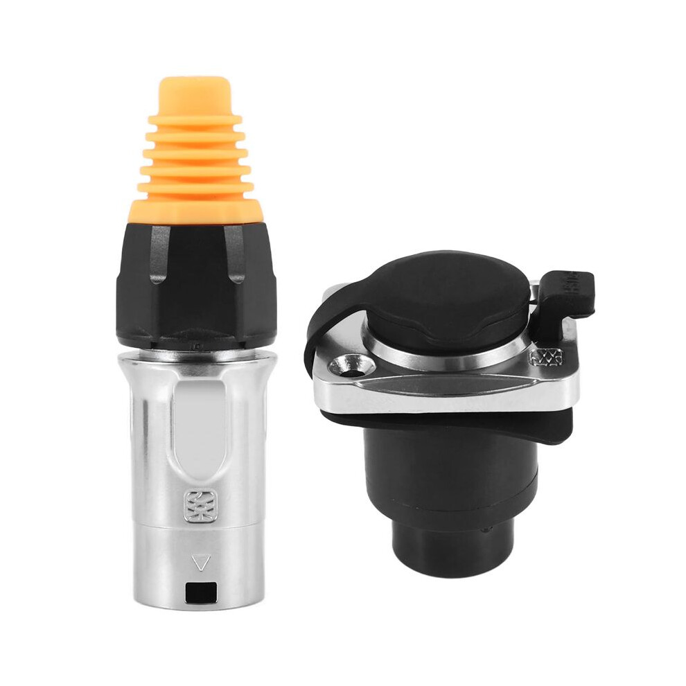 Ip67 Network Rj45 Waterproof Connectors / Ethernet Rj45 Waterproof Plug + Waterproof Socket For Outdoor Ethernet 6031592452421