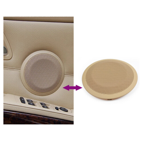 Auto Geüpgradede Interieurdeur Luidspreker Tweeter Afdekking Trim voor  X1 E84 E90 E91 E92 Beige 1