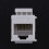 10Pcs RJ45 Connector  Jack Cat6 Extension Coupler Ethernet Network LAN Cat 6 Coupler Jacks Extend Adapter,White 6