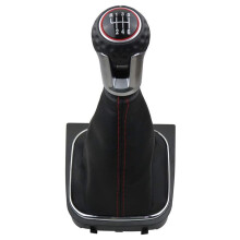 6 Speed Gear Shift Knob Gaiter Boot Cover Kit Gear Shift Knob for 5 6 MK5 MK6 GTD R32 R20 2004-2013