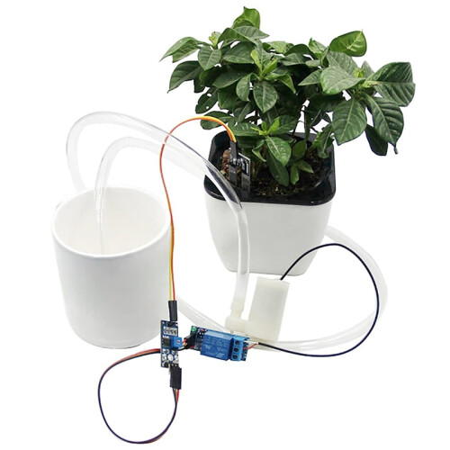 Soil Moisture Sensor Kit Automatic Watering System Manager with  Water Pump for  DIY Kit EK1915 1