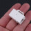 10Pcs RJ45 Connector  Jack Cat6 Extension Coupler Ethernet Network LAN Cat 6 Coupler Jacks Extend Adapter,White 9