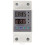 Din Rail Dual Display Adjustable over Voltage Current and Under Voltage Protective Device Protector Relay 60A 220V 230V 1