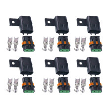 6 Stuks ATO ATC Zekeringhouder Montage ATC Waterdichte Verzegelde Zekering Socket Kit Splice Bestaande Draad Kit