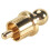 10Pcs Gold Plated RCA Plug Cap Short-Circuit Socket, Phono Connector RCA Shielding Jack Socket Protect Cover Caps 5