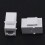 10Pcs RJ45 Connector  Jack Cat6 Extension Coupler Ethernet Network LAN Cat 6 Coupler Jacks Extend Adapter,White 3