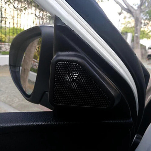 Bildörr Panel Audio Horn Cover Diskant Triangulär Högtalare Högtalare Cover Trim för   2014-2018