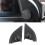 BildöRr Panel Audio Horn Cover Diskant TrianguläR HöGtalare HöGtalarskydd Trim för  RAV4 2014-2018 2