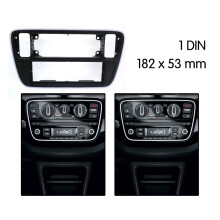 1 DIN Radio Fascia Facia DVD Schalt Tafel Stereo Installations Dash Kit für Citigo 2012+, für 2012+, für Mii 2012+