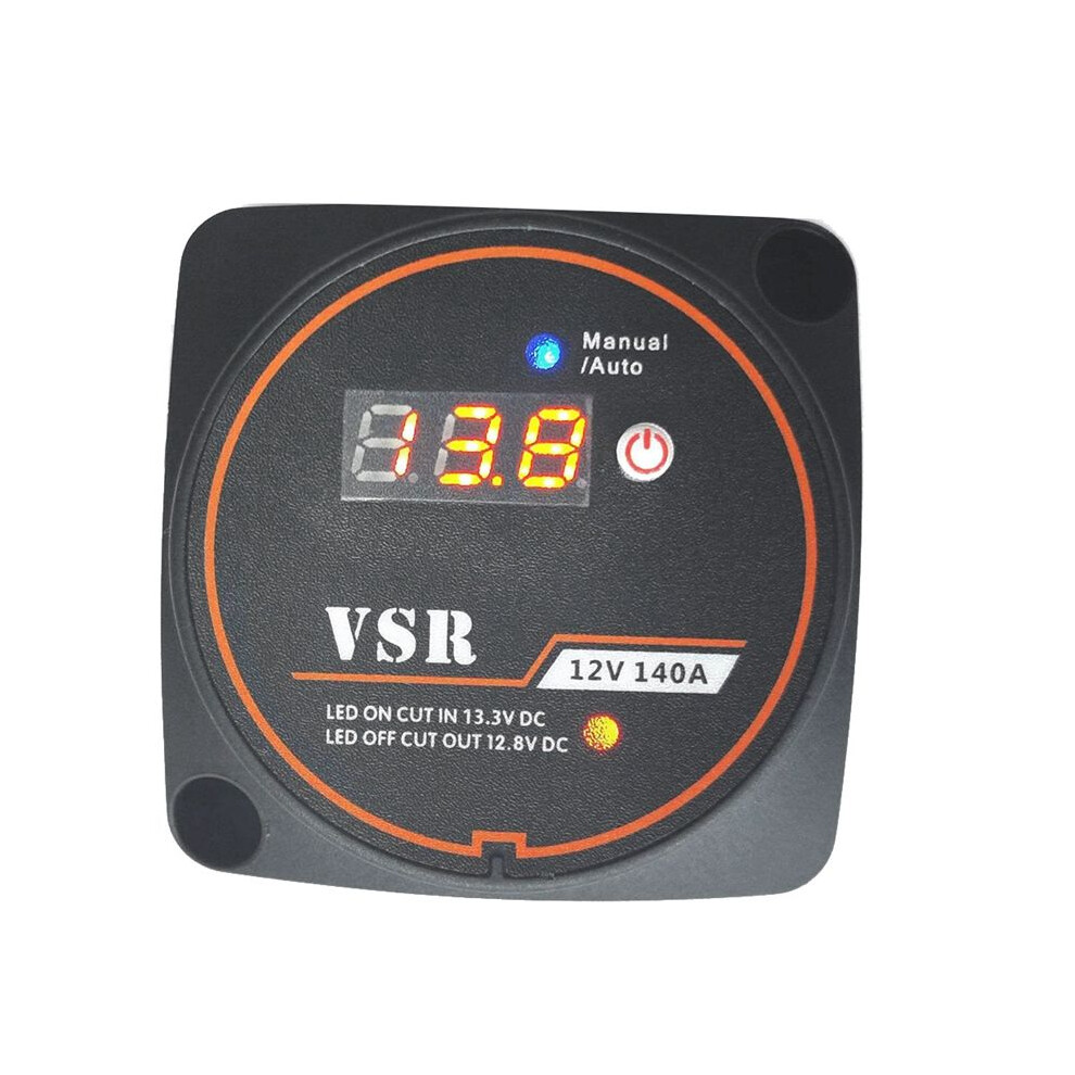 Dual Battery Isolator 12V 140A Digital Voltage Sensitive Relay Vsr Split Charge For Campers Car Rv 6032636635565