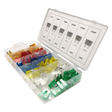 120PCS Fuse Car Kit Assorted Auto Car Truck Standard Blade Fuse Assortment 5A 10A 15A 20A 25A 30A Automotive Fuse