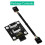 Dual USB 3.1 Front Panel Socket Key-A Type-E to USB 2.0 9Pin Mainboard Header Male Cable Extension Adapter 6