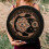 Lunar Eclipse Drum Moon Style Sound Imitation Sheepskin Percussion Instrument 25cm 4