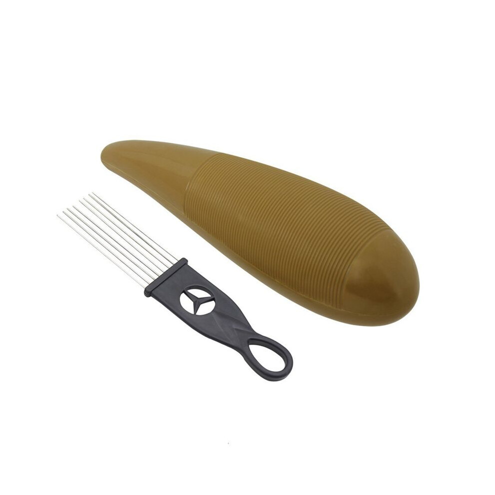 Guiro Instrument Fish Shaped Sand Drum Percussion Instrument With 1 Scraper Musical Training Tool Style B 6032114381236