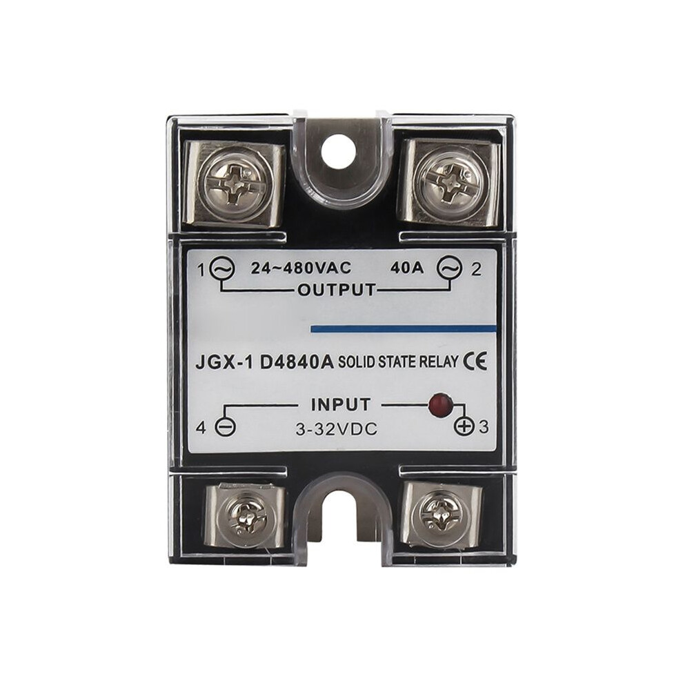 Single Phase Solid State Relay Single Phase Ssr Control Ac Solid State Relay 40A 4712090051539