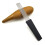 Guiro Instrument Fish Shaped Sand Drum Percussion Instrument with 1 Scraper Musical Training Tool Style A 5