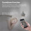 WiFi Relay  Module Kit, Inching Self-Locking Interlocking Module 1-Way AC85-250V with Housing Remote Control 10