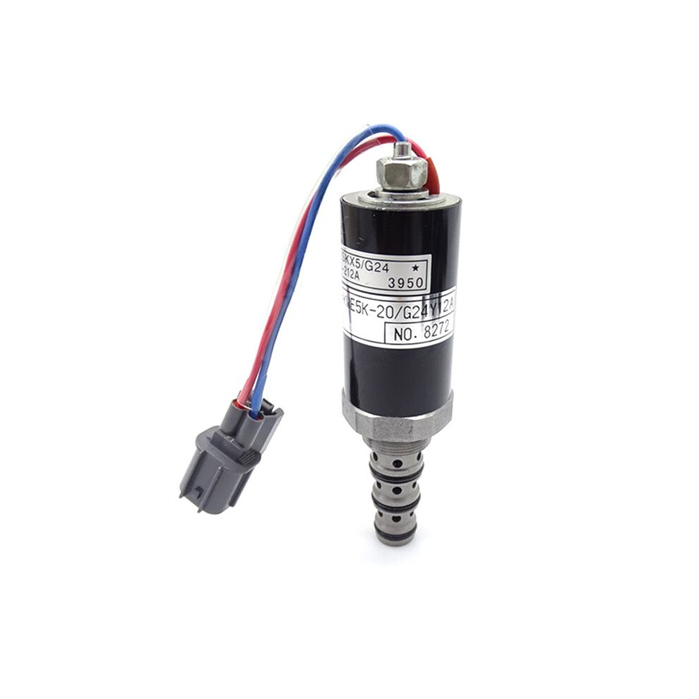 Solenoid Valve Kwe5k-20/G24y12a Yn35v00005f2 For Kobelco Sk200-2 Sk200-5 6032355611956