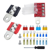 Ocean Battery Terminal Block 4-Weg Accuzekering voor /Jacht