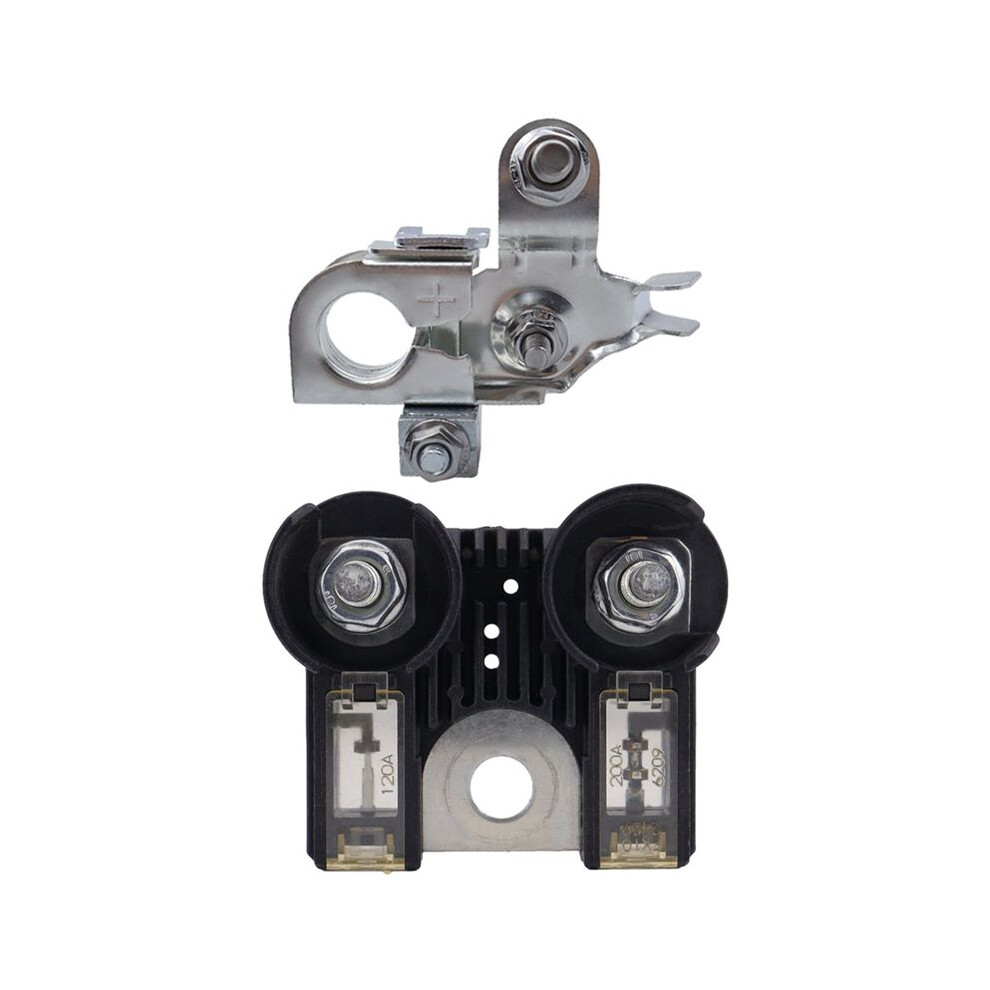 Al3z-14526-Aa Car Battery Terminal 120/200A 2 Pole Fuse With Nuts For Light 6031702744484