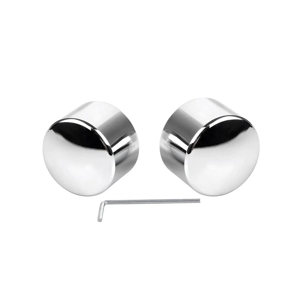 Front Axle Cap Chrome Covers For Dyna Street Bob Electra Street Glide 4713544544652