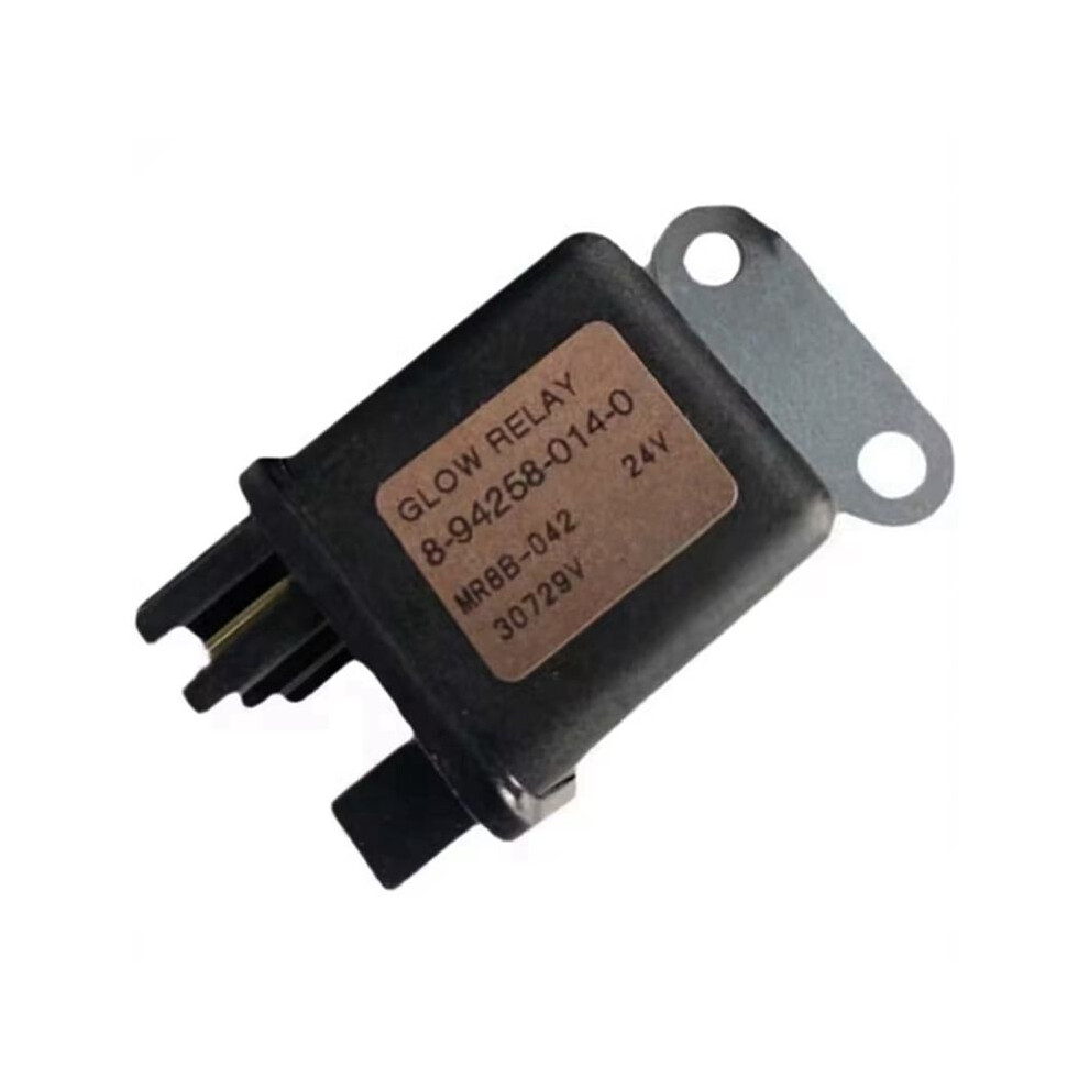 New High Quality Excavator Preheating Relay 24V 8-94258-014-0 8942580140 For 4Bd1 6Bd1 6Bg1 4Hk1 6Hk1 4711501490622