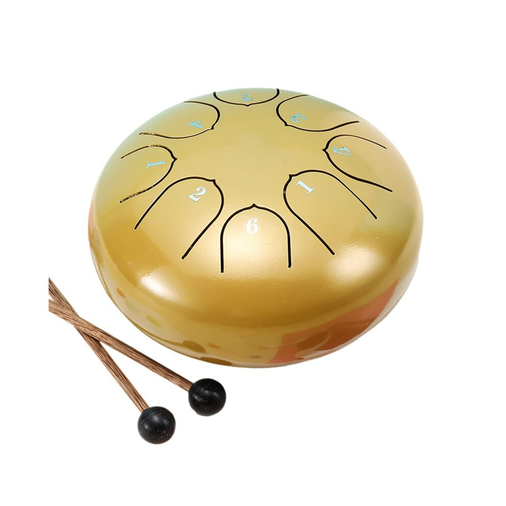 6 Inch 8 Tone Rain Drum Outdoor Chakra Drum Garden Instrument Rain Drum Ethereal Drum E 4712810503812