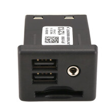 Jack Auxiliar Do Console Central Interface USB Entrada de Cartão Dual USB+AUX 13581213 para CTS XTS ATS