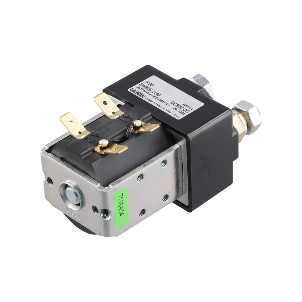 80V/125A Contactor For Albright Contactor Sw80b-2149 Replace Sw80b-62 Mechanical Equipment Solenoid Valve 6031020809506