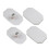 4pcs Rear Leaf Spring Isolator Bushing Insert FL3Z-5586-B for  F-150 Insulator Bushing Inserts FL345586AA LHD 7