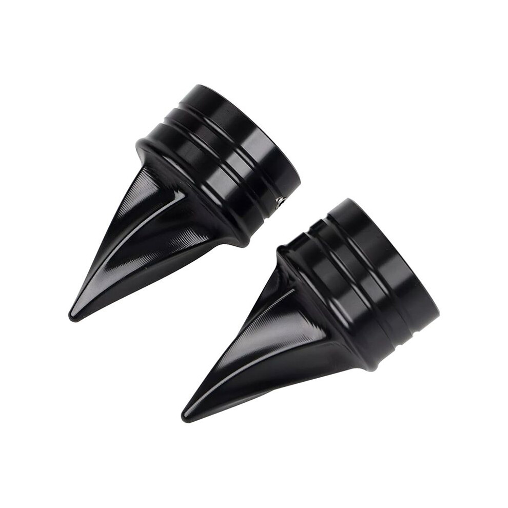 Front Axle Cap Nut Cover For Street Glide Road King Low Rider Black 6033986987915