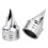 Chrome Front Axle Cap Nut Covers for  Electra Street Glide Dyna Low Rider 3