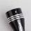 Black Front Axle Nut Covers Caps Kit for  Touring Road King 7