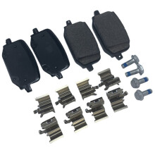 L1MZ2200H Car Rear Brake Pad Kit for Explorer Interceptor Utility 2020-2023 L1MZ-2200-H