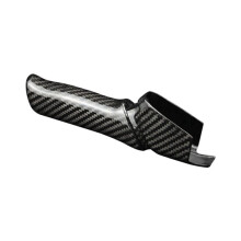 Echte Kohlefaser für  GTR R35 2008-2021 Handbremsgriffabdeckung, Automatische Handbremsgriffabdeckung