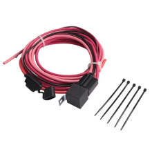 Universele Elektrische Brandstofpomp Kabelboom Relaisset 40A Waterdichte Relais-Schakelset 12V P/N 30247