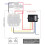 Universal Winch Wireless Remote Control  Kit for ATV Truck Receiver Module Transmitter Handset  Controller 10