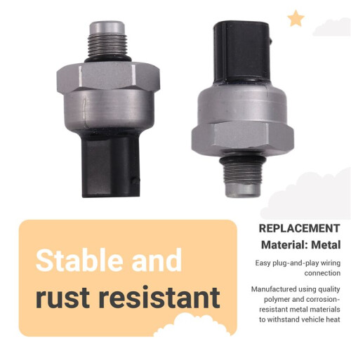2Pcs URO Parts 34521164458 55CP09-03 Stability Control Pressure Sensor for Dynamic Stability Control (DSC) 2