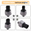 2Pcs URO Parts 34521164458 55CP09-03 Stability Control Pressure Sensor for Dynamic Stability Control (DSC) 7