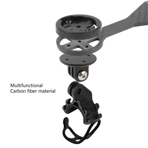 Lightweight Durable Out Front Bike Mount for Cycle Computers 1