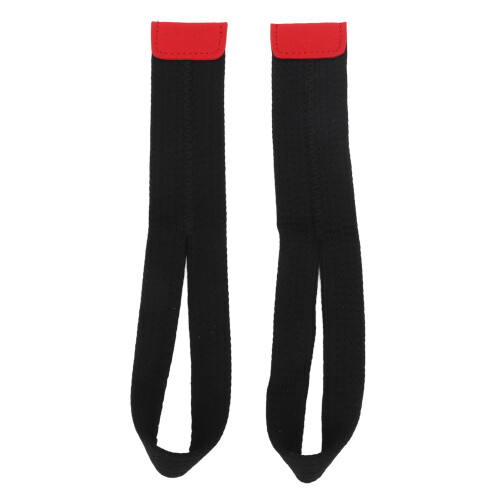 Anti Slip Wrist Strap Black Polyester Support for Weightlifting & Gym Workouts 1